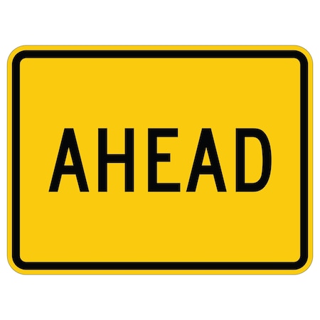 Sign Solutions Usa 18 in Height, 30 in Width, Aluminum, Horizontal Rectangle DUS08DFO3018W16-9P